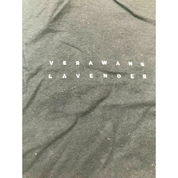 Vera Wang Lavender DustBag Black 13.6"x 10 - Picture 5 of 9